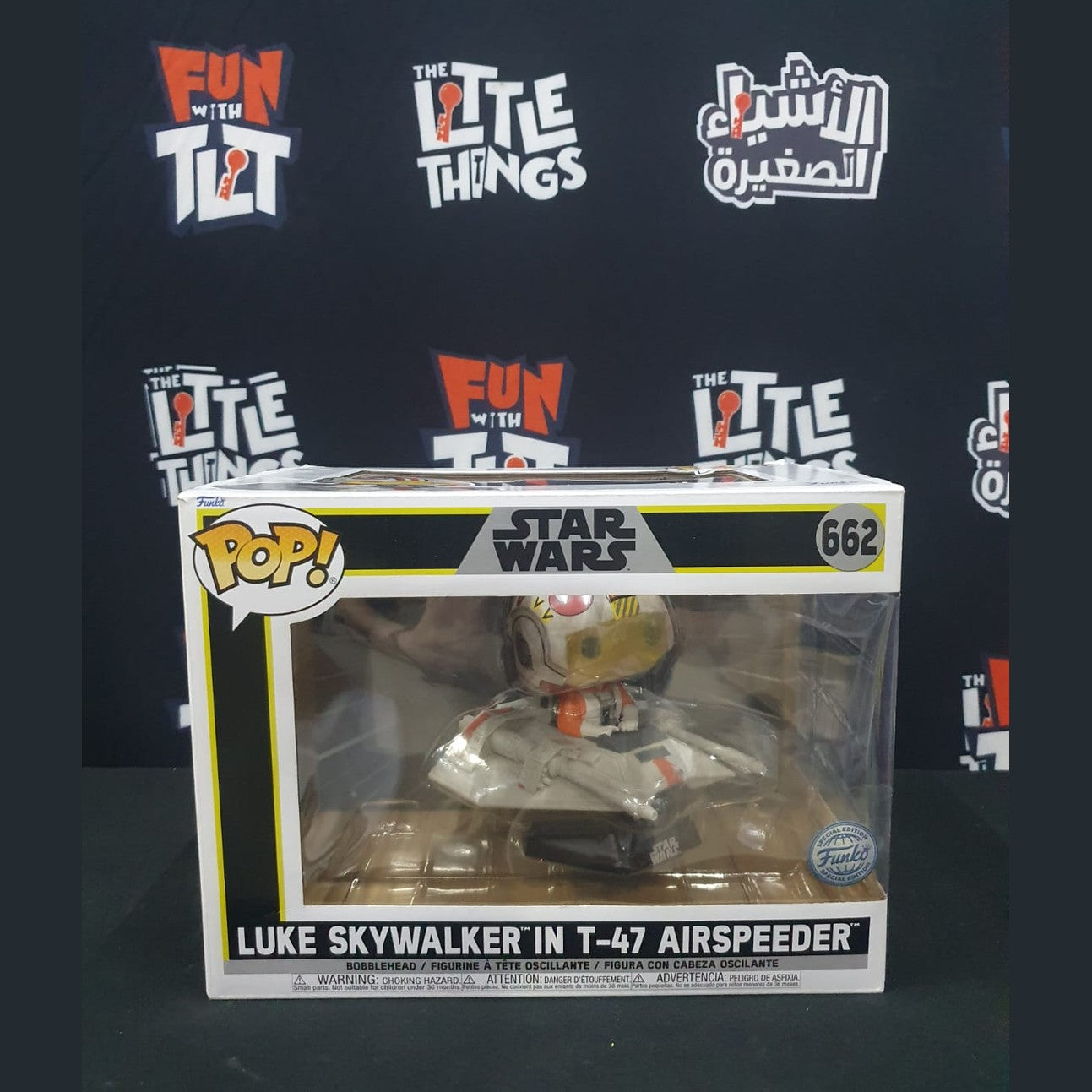 Funko Star Wars: Luke in T-47 Airspeeder [DAMAGED BOX] - Medaid International