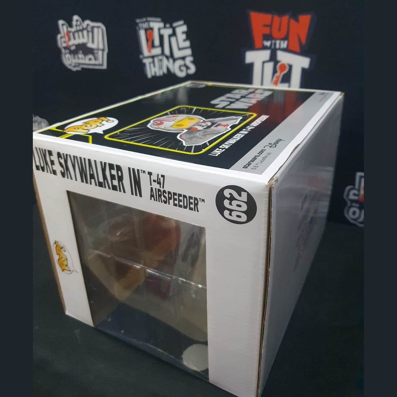 Funko Star Wars: Luke in T-47 Airspeeder [DAMAGED BOX] - Medaid International
