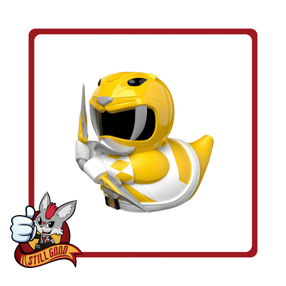 Power Rangers Yellow Ranger Limited Edition Cosplaying Rubber Duck [DAMAGED BOX] - Medaid International