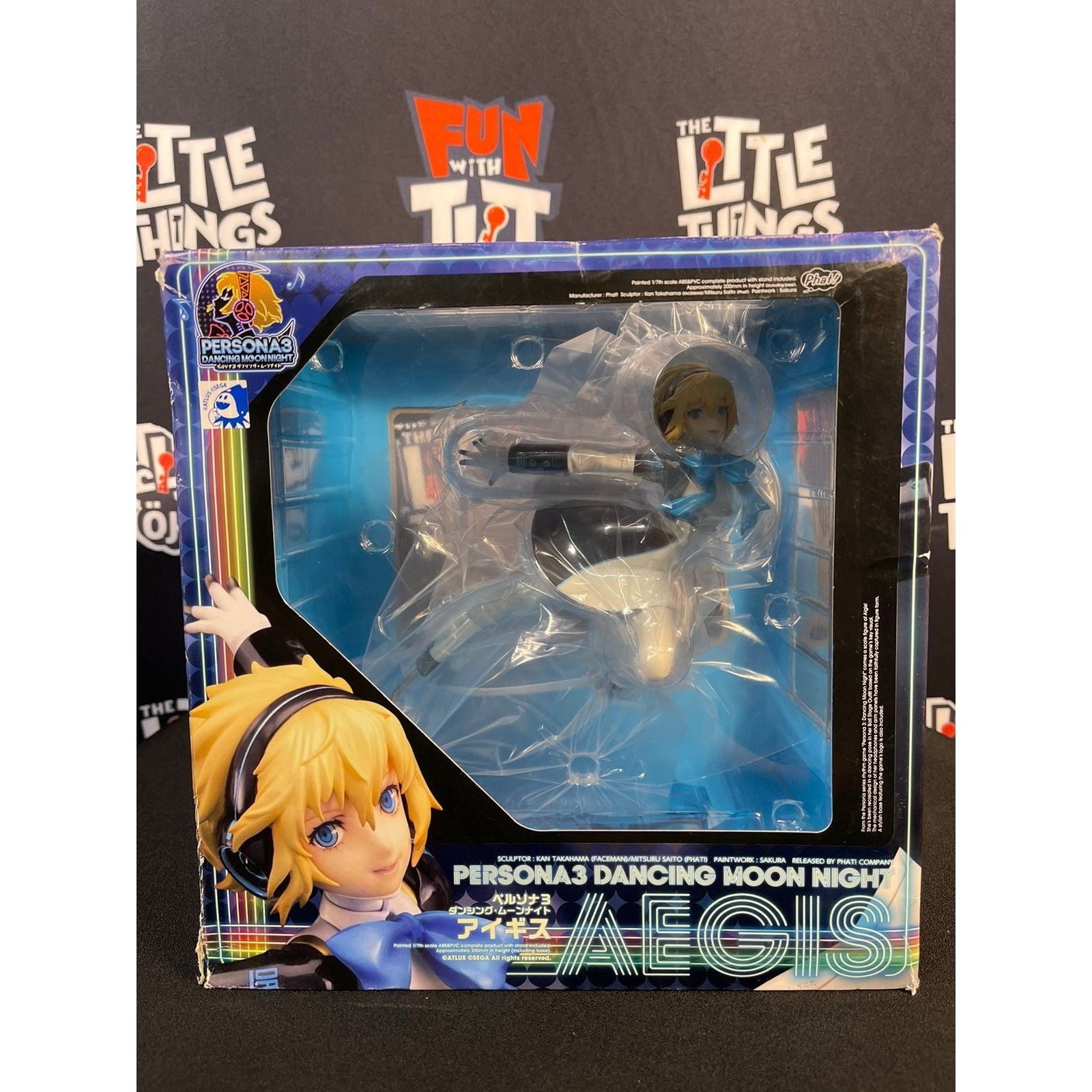 Persona 3 Dancing in Moonlight: Aigis 1/7 Scale Figure by Phat! [Damaged Box] - Medaid International