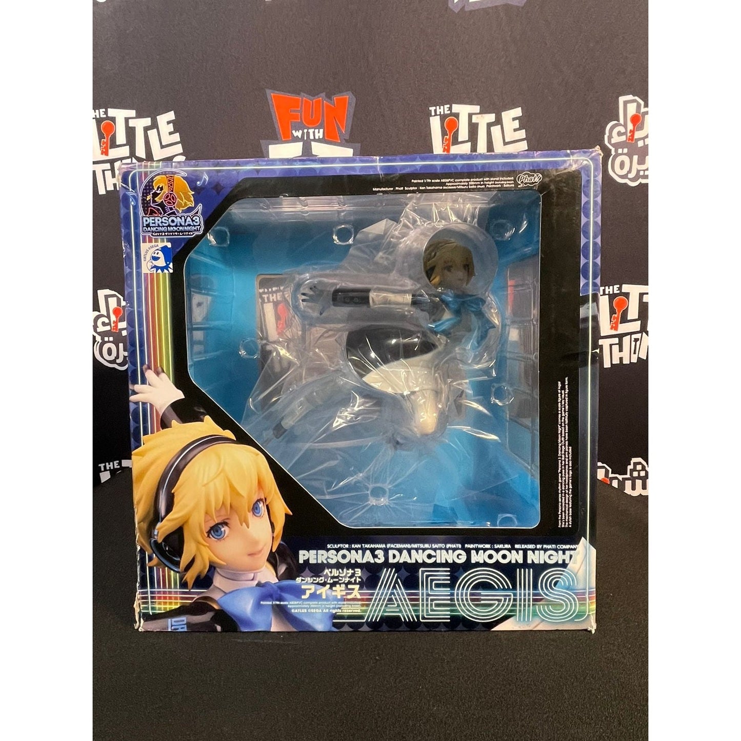 Persona 3 Dancing in Moonlight: Aigis 1/7 Scale Figure by Phat! [Damaged Box] - Medaid International