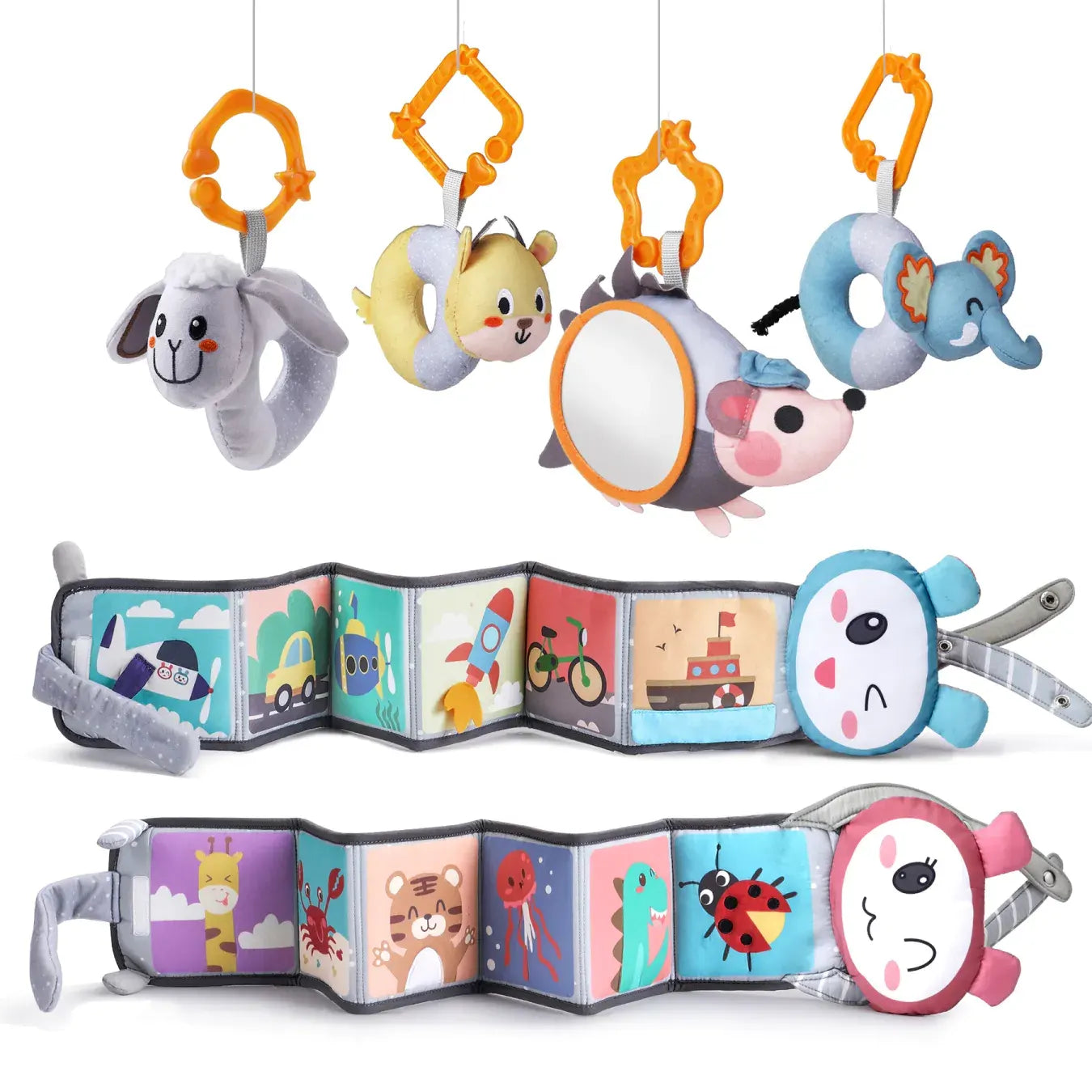 Tumama Kids - Colorful Bed Bumpers Set - 5pcs