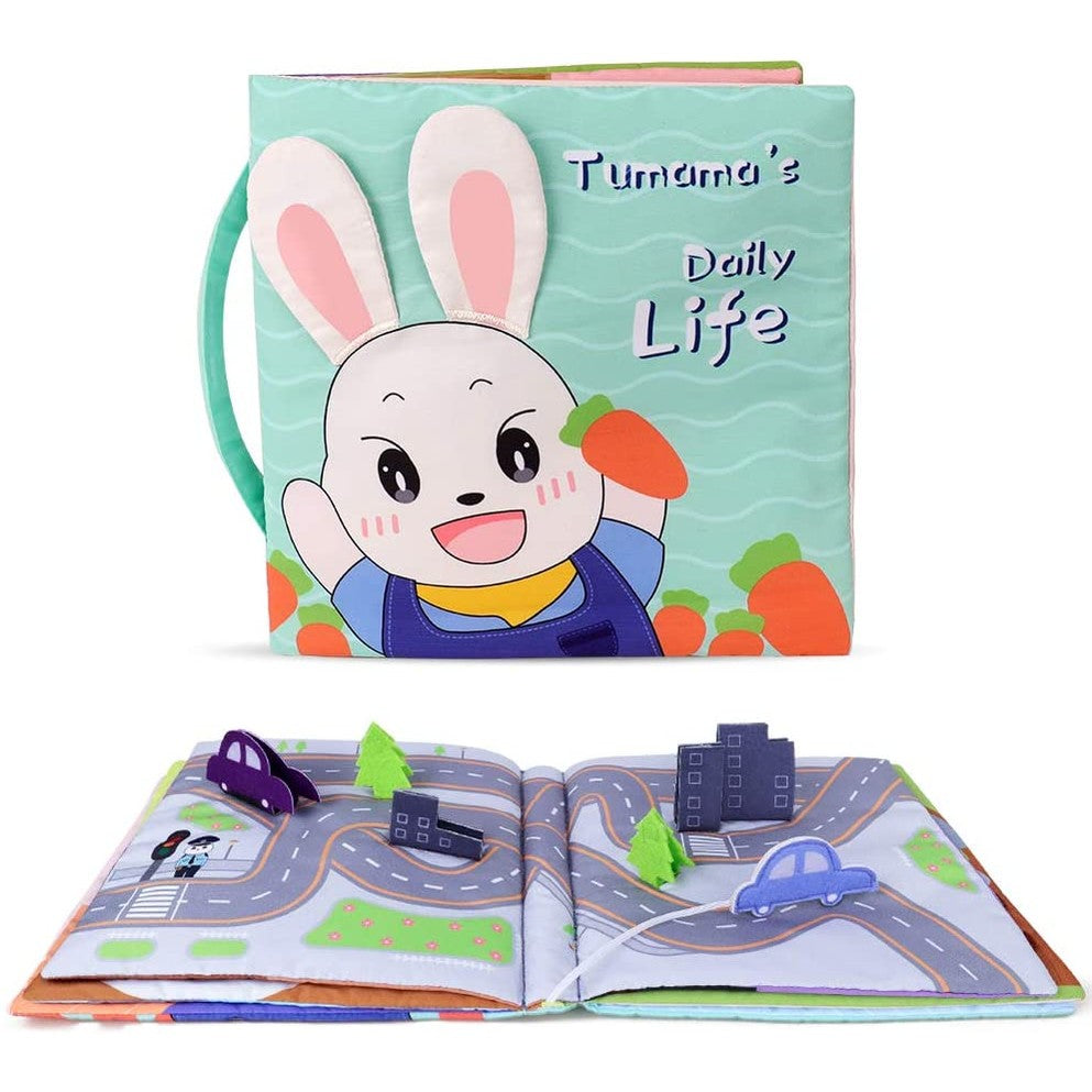 Tumama Kids - Quiet Cloth Book - Tumama Daily