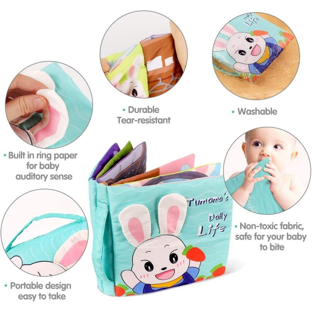 Tumama Kids - Quiet Cloth Book - Tumama Daily