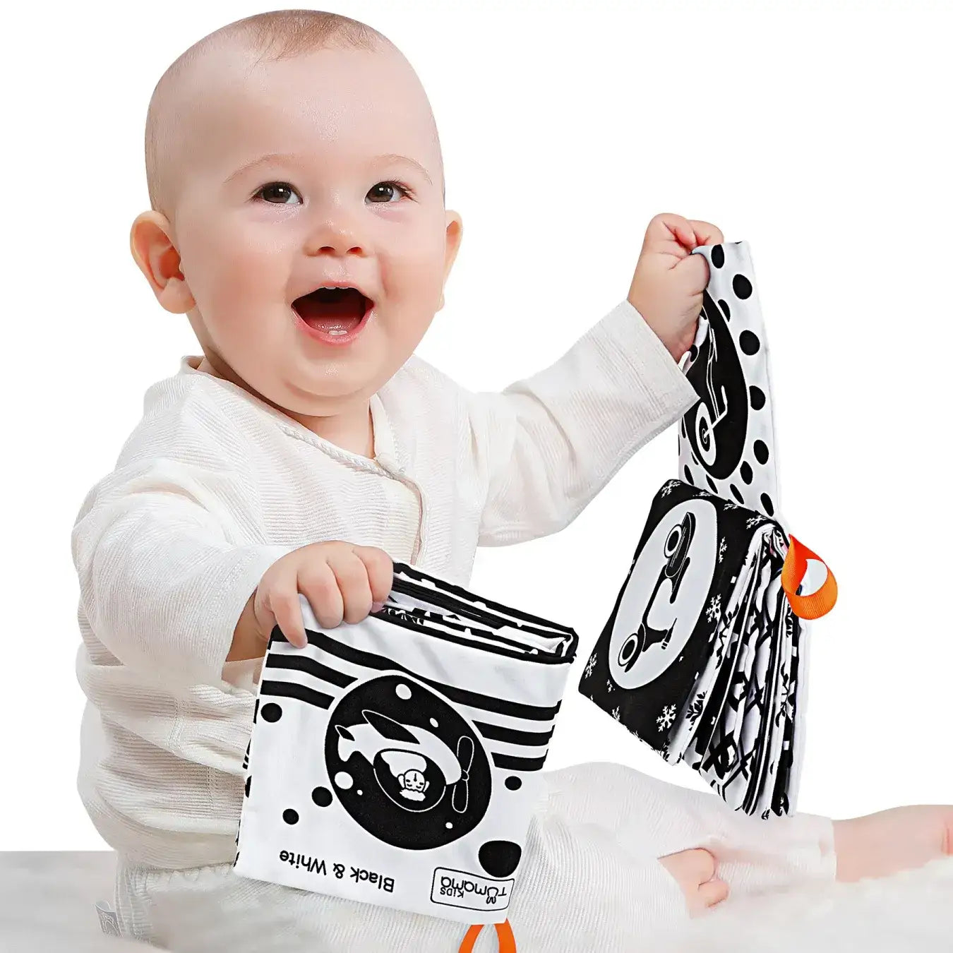 Tumama Kids - Closth Books Set - Black&White