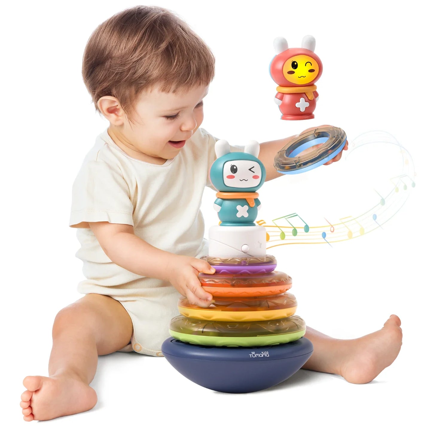Tumama Kids - Roly-Poly Stacking Rings