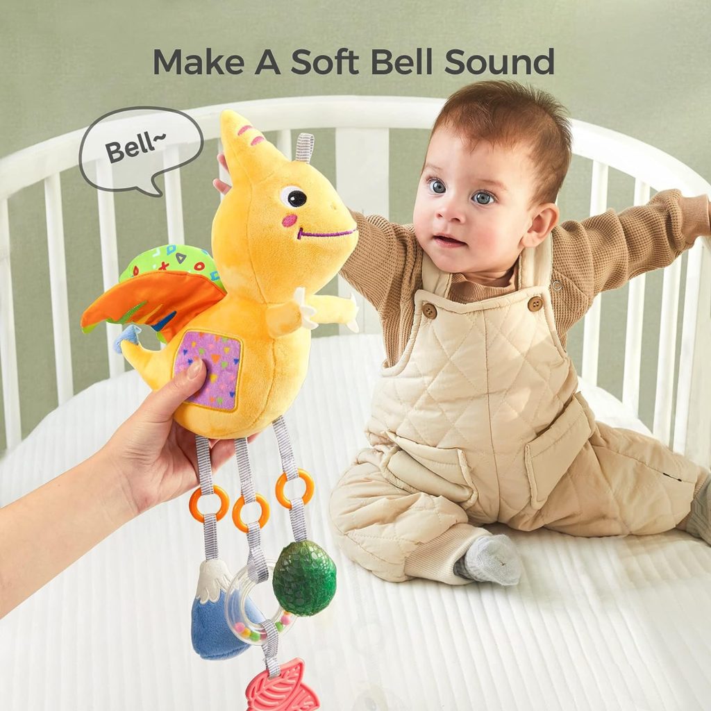 Tumama Kids - Dinosaur Hanging Rattle - Petrosaur