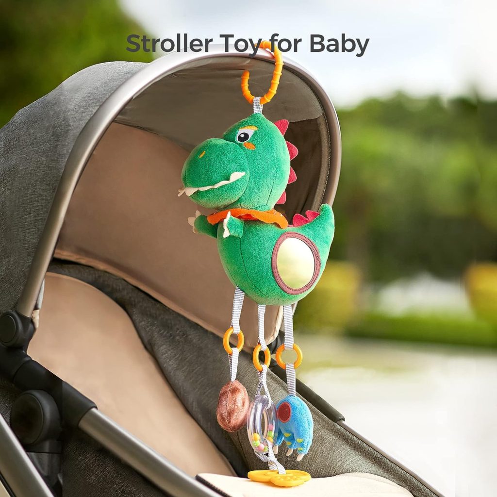 Tumama Kids - Dinosaur Hanging Rattle - Tyrannosaur
