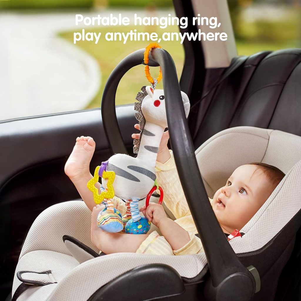 Tumama Kids - Hanging Rattle - Zebra
