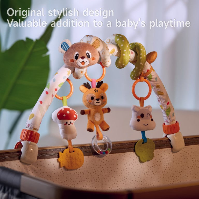 Tumama Kids - Bear Baby 2in1 - Arch Toy & Spiral Toy