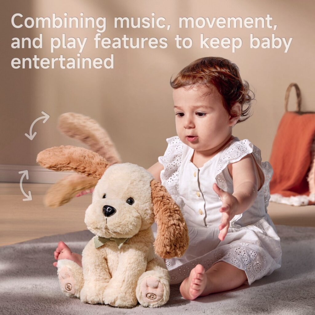 Tumama Kids - Animated Plush Dog - Interactive Singing Plush