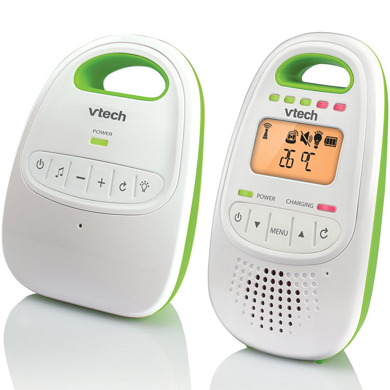 Vtech - Digital Audio Baby Monitor - LCD - White/Green