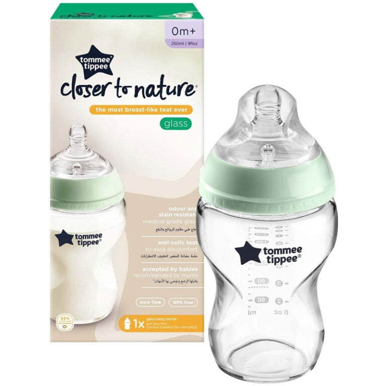 Tommee Tippee - Glass Bottle - 250ML