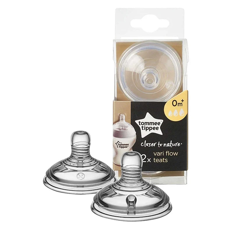 Tommee Tippee - CTN 2x Vari Flow Teats - AL AR