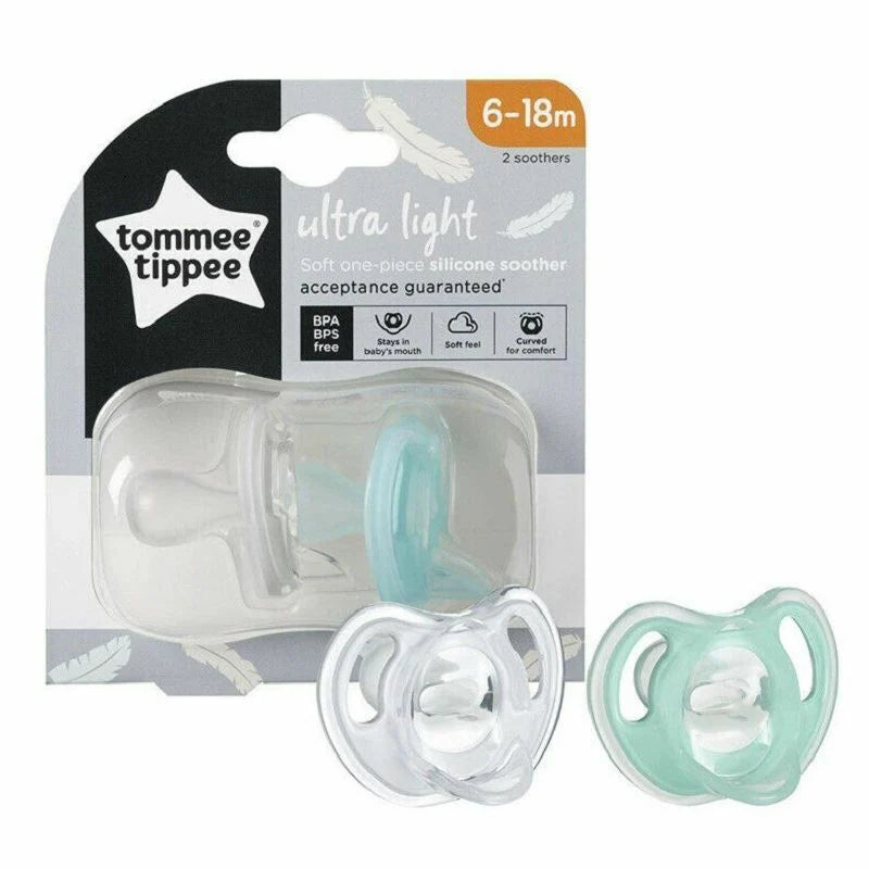 Tommee Tippee - Ultra Light Soother  - 6-18m - 2pcs
