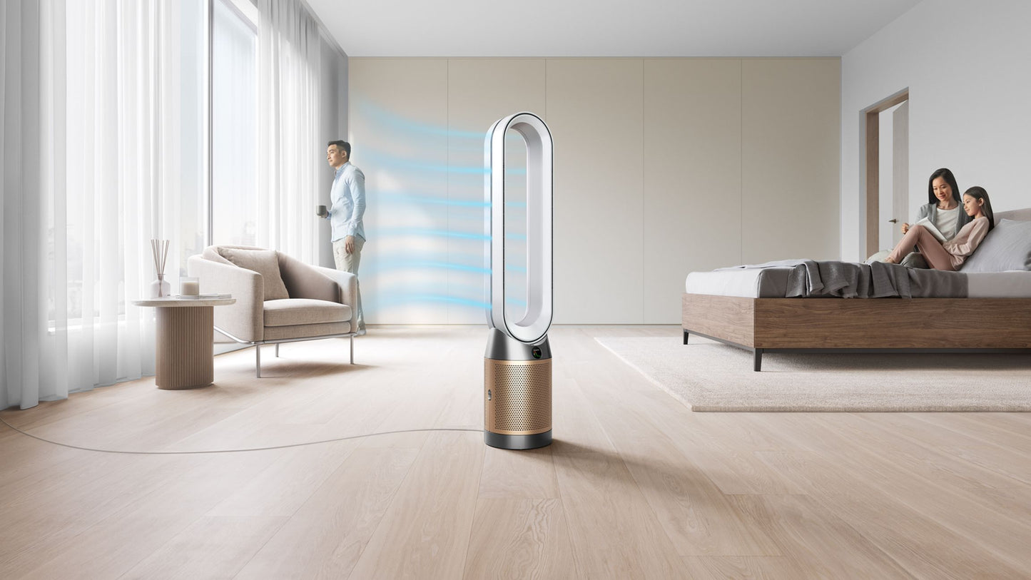 Dyson Purifier Cool™ air purifier TP12 (White/Gold)