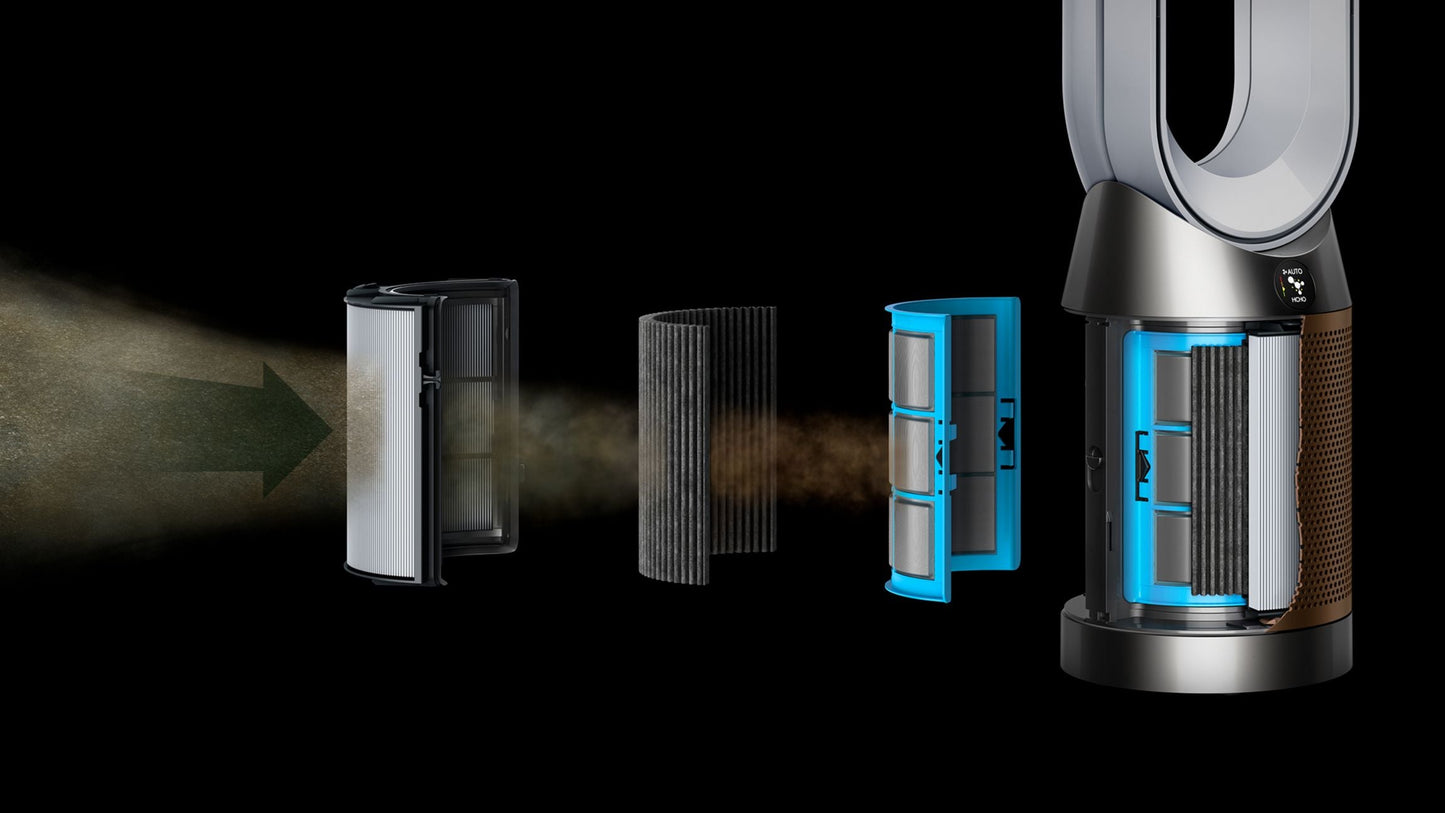 Dyson Purifier Cool™ air purifier TP12 (White/Gold)