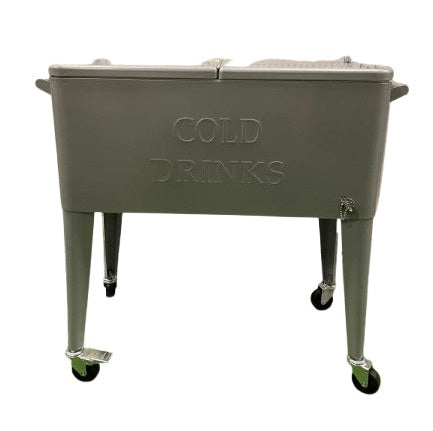 Party Cooler with Basket (Cream) - Medaid International