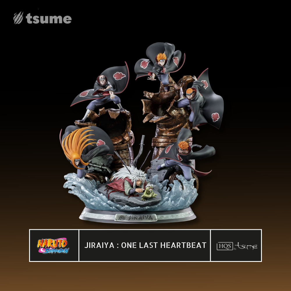 Naruto Shippuden Jiraiya One Last Heartbeat High Quality Statue by Tsume Art - Medaid International