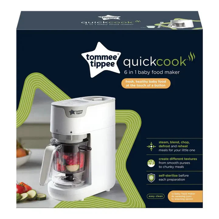 Tommee Tippee - Baby Food Maker 6in1 - White
