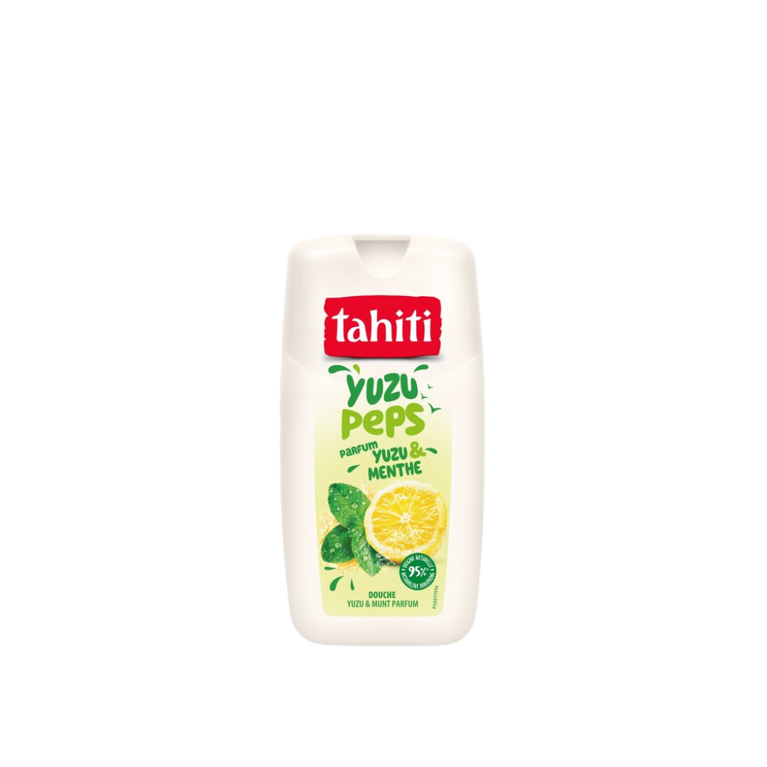 Tahiti Happy Shower Yuzu Mint Peps Shower Gel
