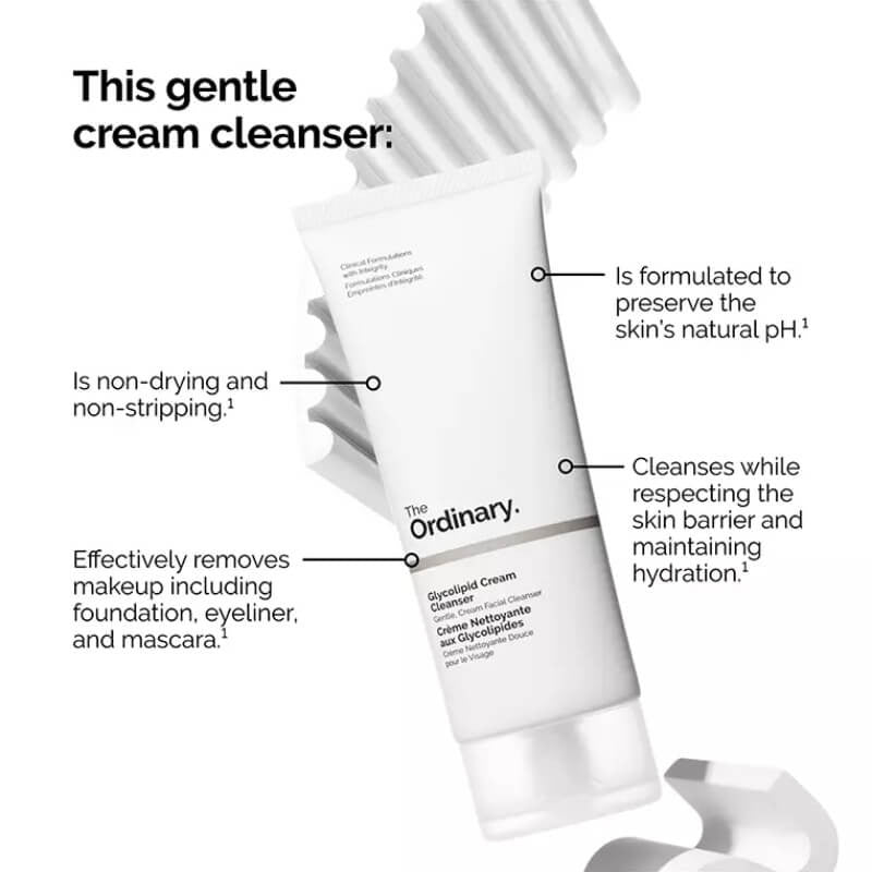 The ordinary glycolipid cream cleanser 150ml