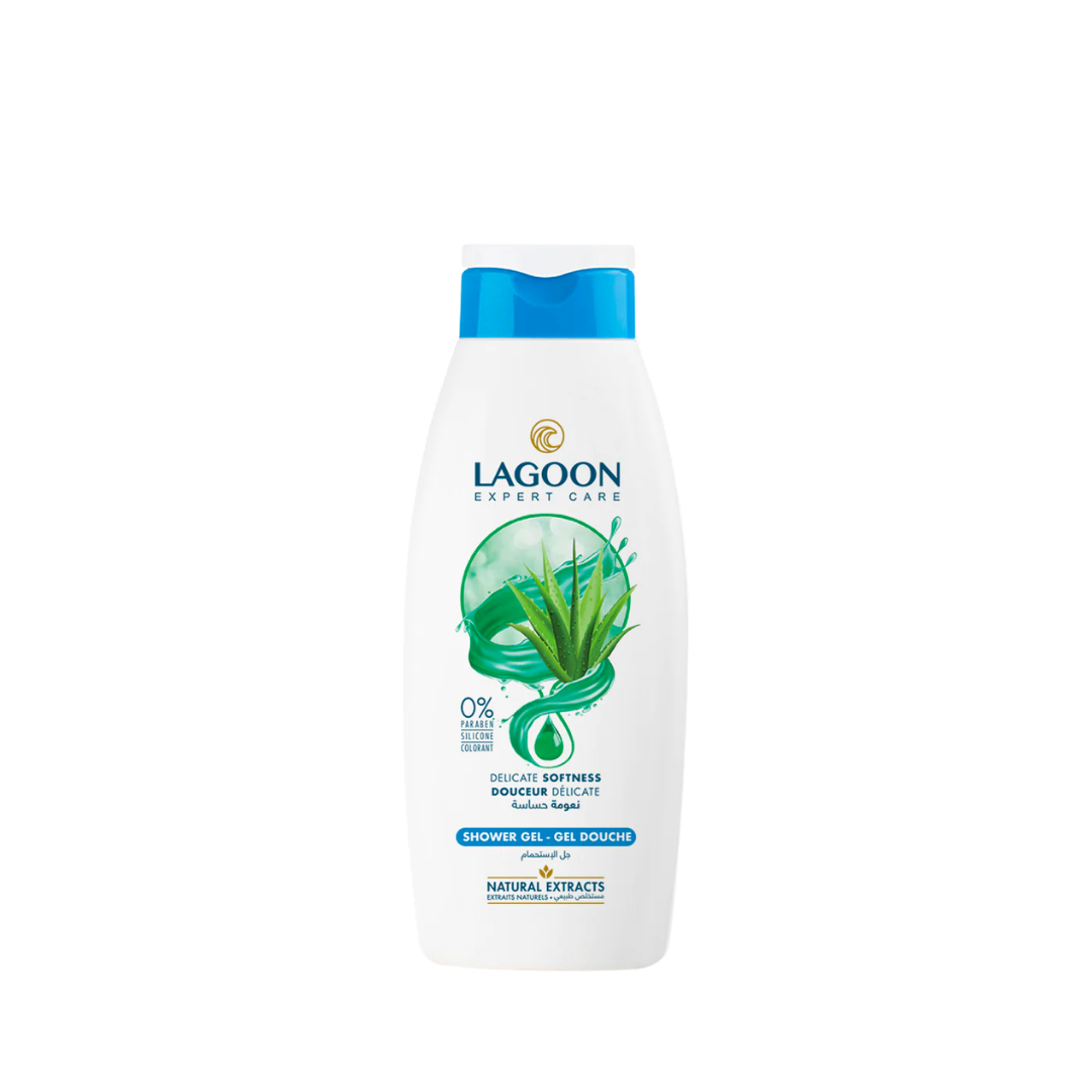 Lagoon Shower Gel With Natural Extracts - Delicate Softness - Medaid International