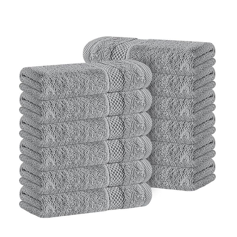 160 CM X 80 CM Thick 100 % Cotton Bath Towel Soft Quality Absorbent Oversized Towel for Household Use Beach and  Swimming Pool 1 Piece Gray - Image 1