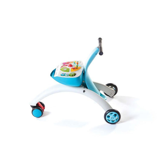 Tiny Love 5 in 1 Walk Behind & ride-on-Blue