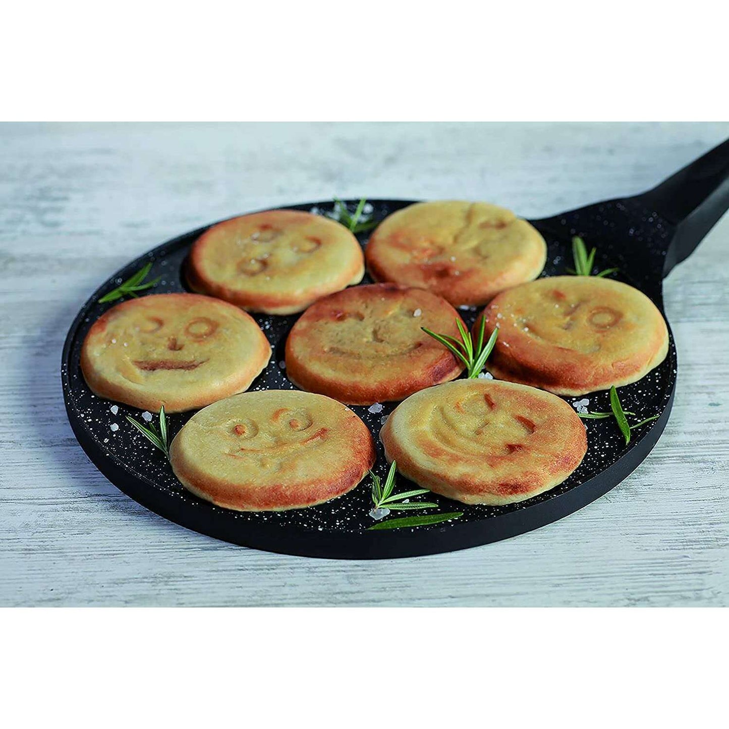 Premium Black Multi-Function Smile Frying Pan 26 cm - Medaid International