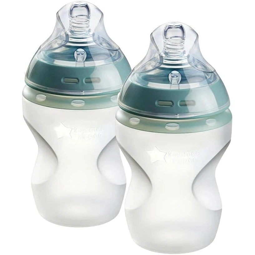 Tommee Tippee - Silicone Bottle Nature Start - 2x260ML