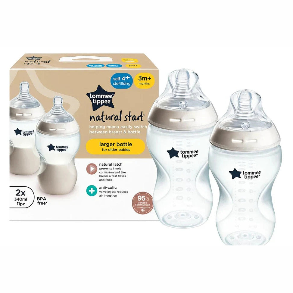 Tommee Tippee - Ctn Bottle 340ml - 2pcs