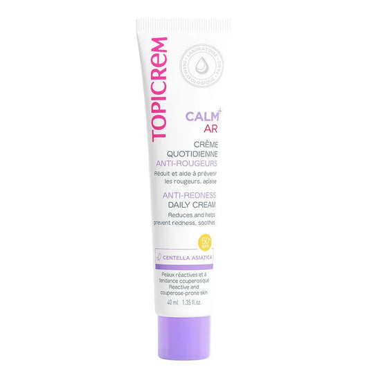 Topicrem – Calm+ Crème quotidienne anti-rougeurs SPF50+