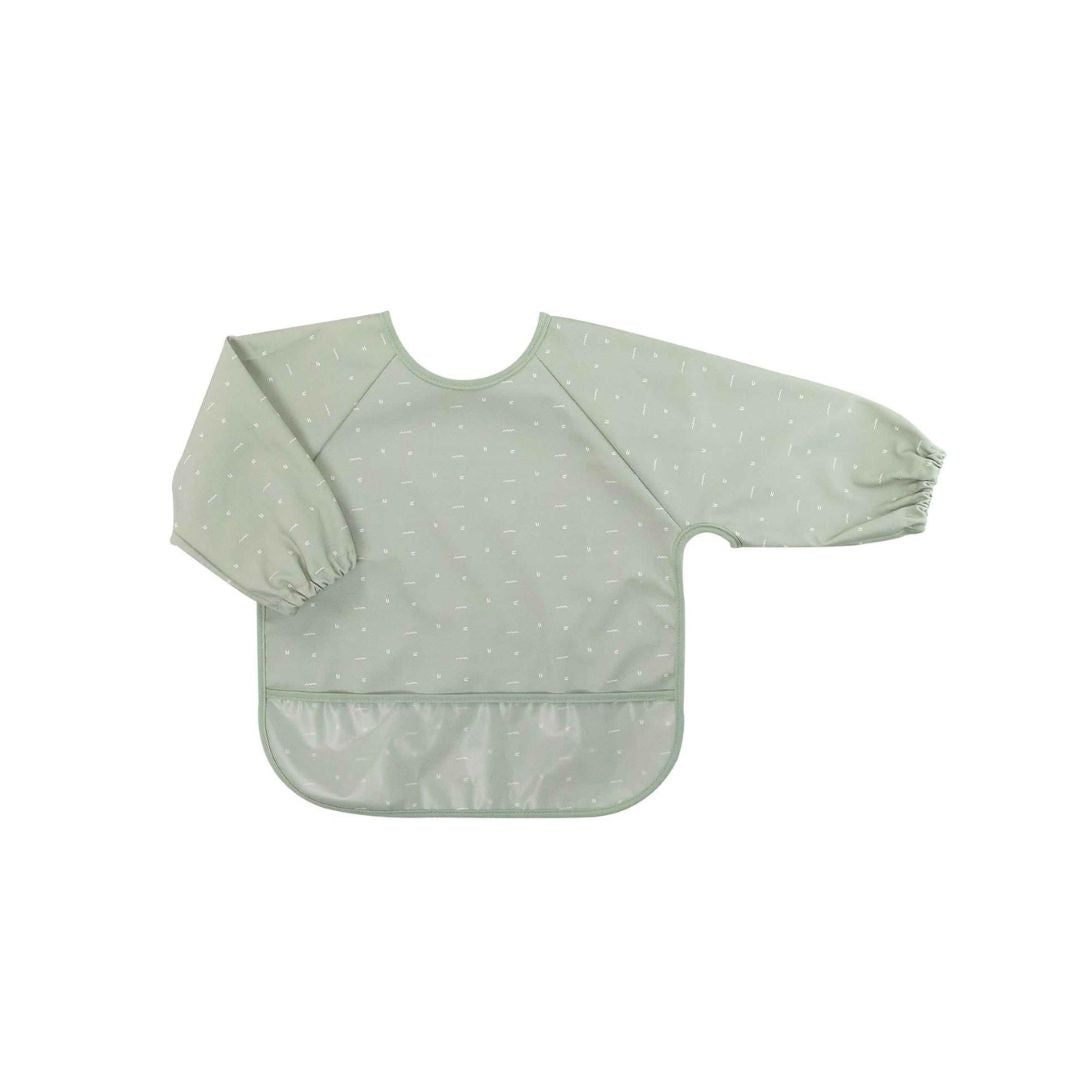 Trois Kilos Sept Long-Sleeved Bib Apron – Olive Green (34x40 cm)