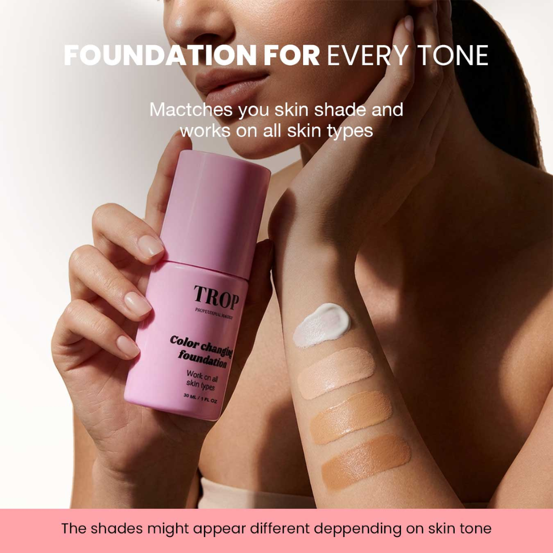 Trop Clean Color-Changing Foundation SPF 50+