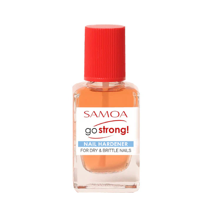 Samoa Go Strong Nail Hardener for Dry and Brittle Nails - 28ml(big size)