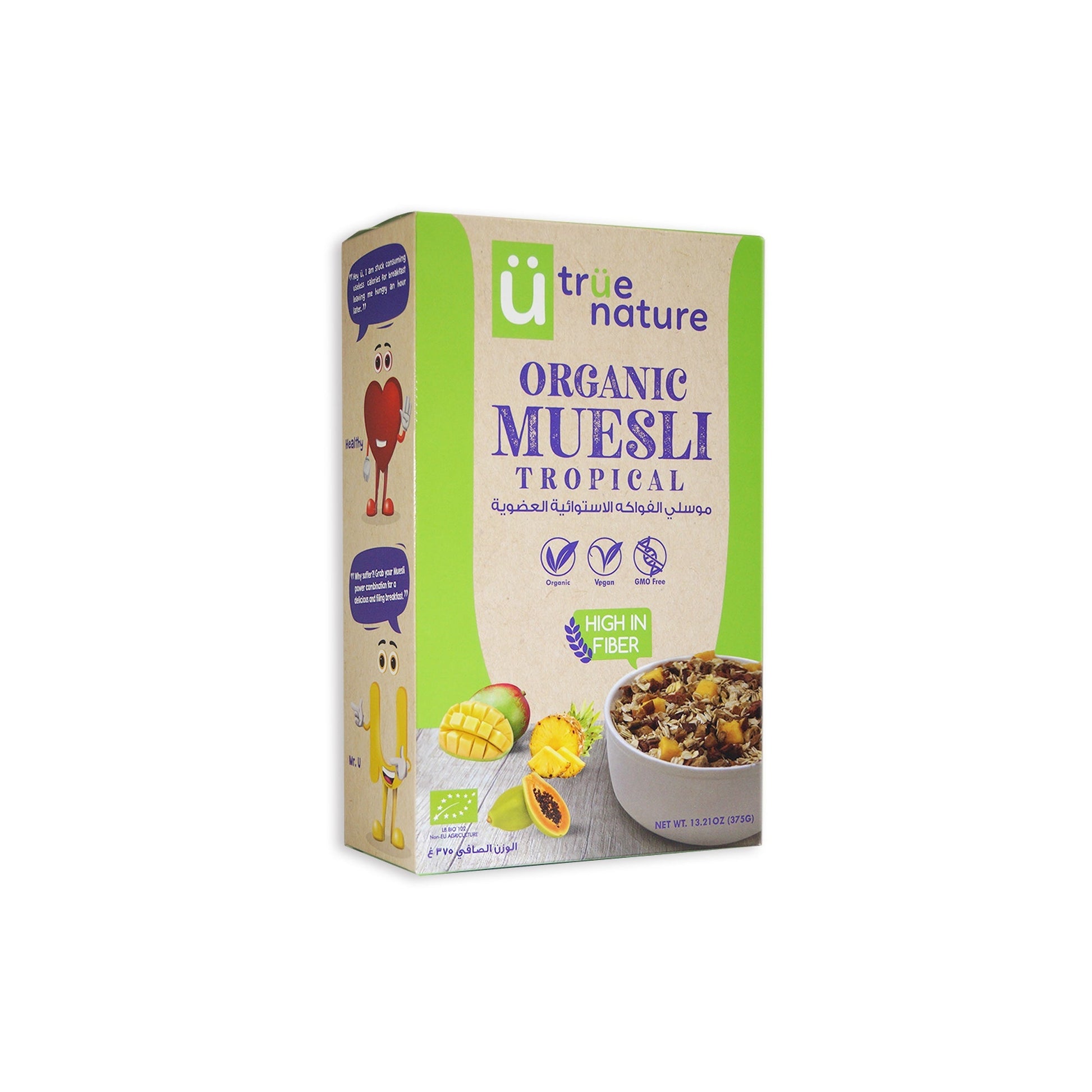 TRÜE NATURE ORGANIC MUESLI TROPICAL - Medaid International