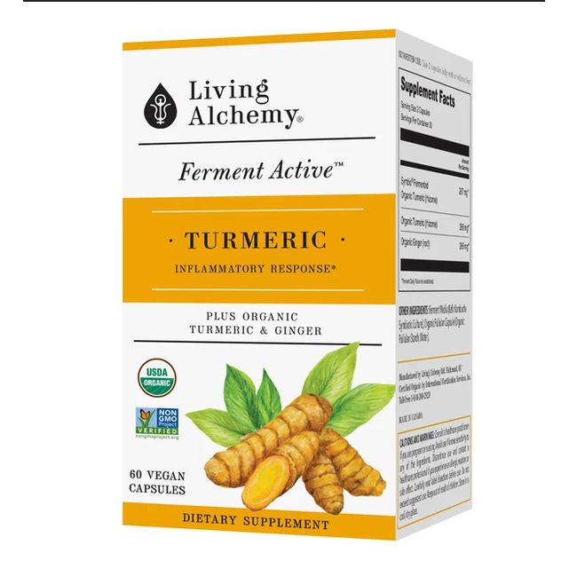 Living Alchemy Turmeric Alive Caps 60's