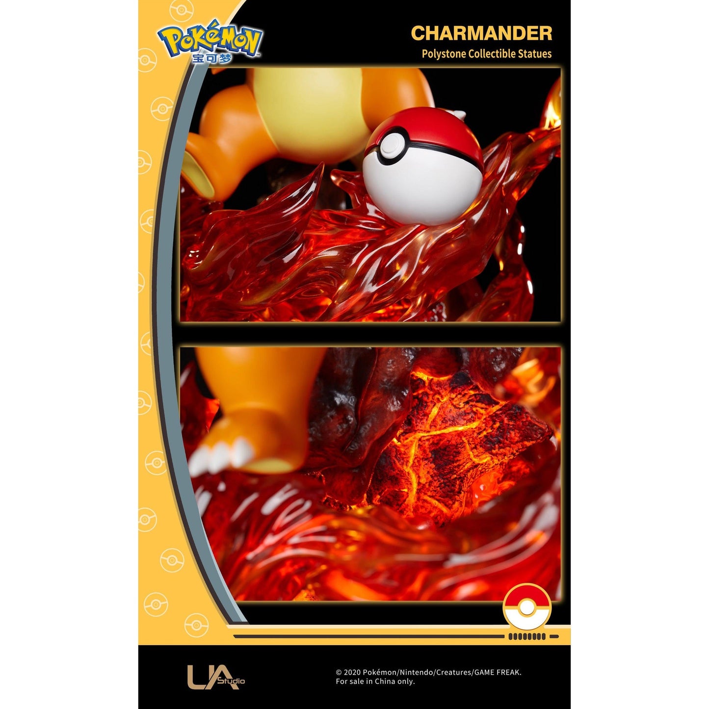 Pokemon : Charmander Premium Statue By UNiQUE ART - Medaid International