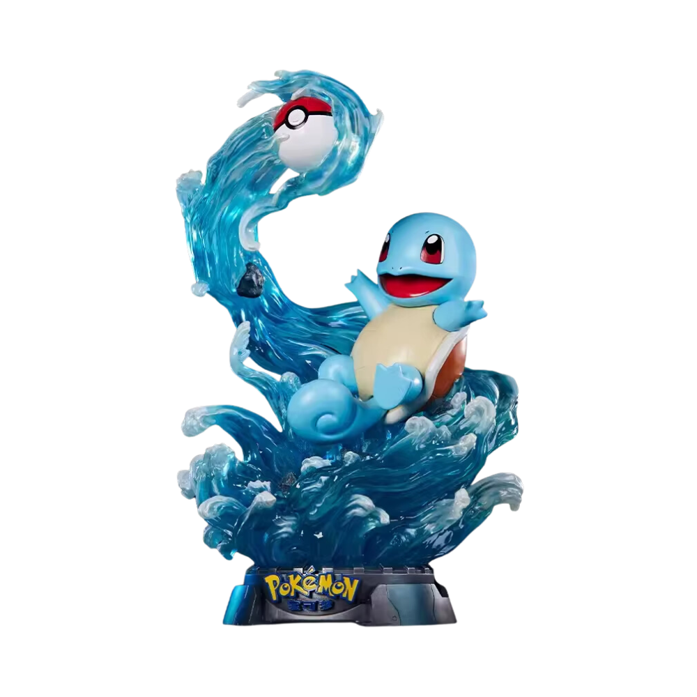 Pokemon : Squirtle Premium Statue By UNiQUE ART - Medaid International