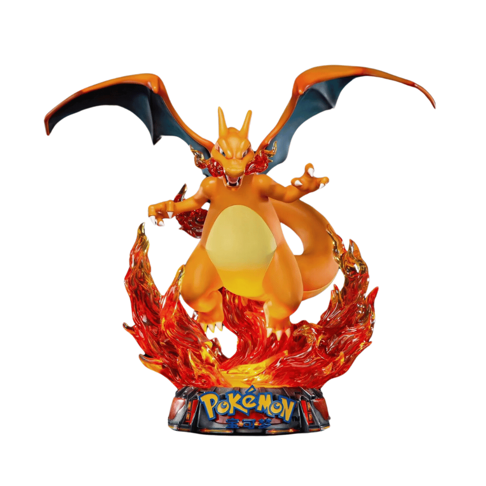 Pokemon CHARIZARD BIG SCALE STATUE By UNiQUE ART - Medaid International