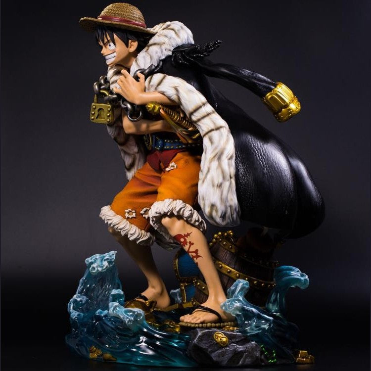 One Piece Log Collection Monkey D. Luffy 1/4 Scale Statue - Medaid International