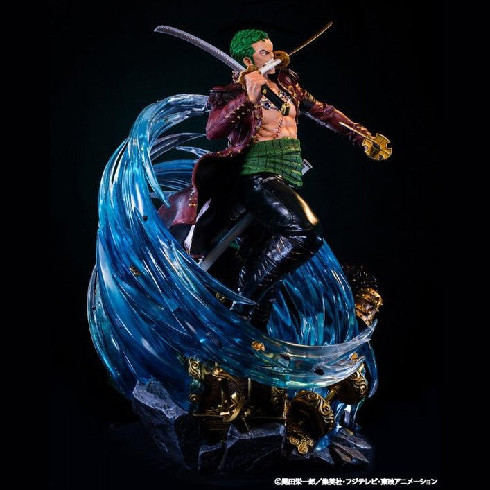 One Piece Log Collection Roronoa Zoro 1/4 Scale Statue - Medaid International