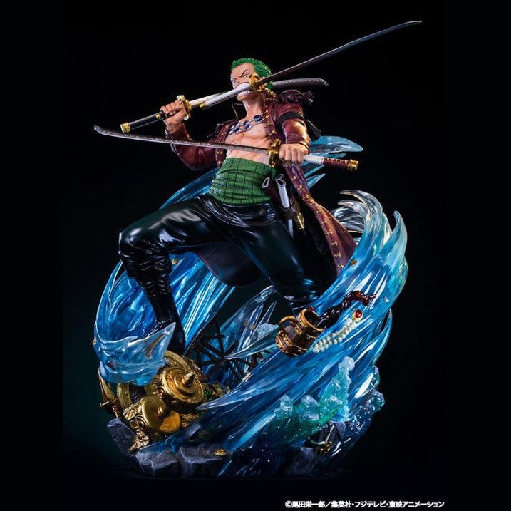 One Piece Log Collection Roronoa Zoro 1/4 Scale Statue - Medaid International