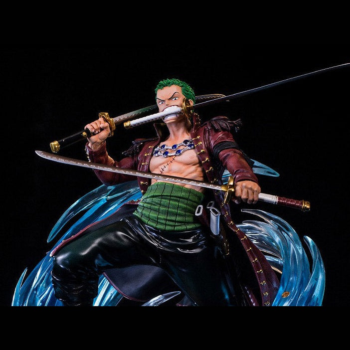 One Piece Log Collection Roronoa Zoro 1/4 Scale Statue - Medaid International