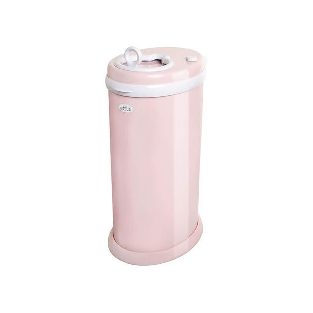 Ubbi Steel Diaper Pail Pink