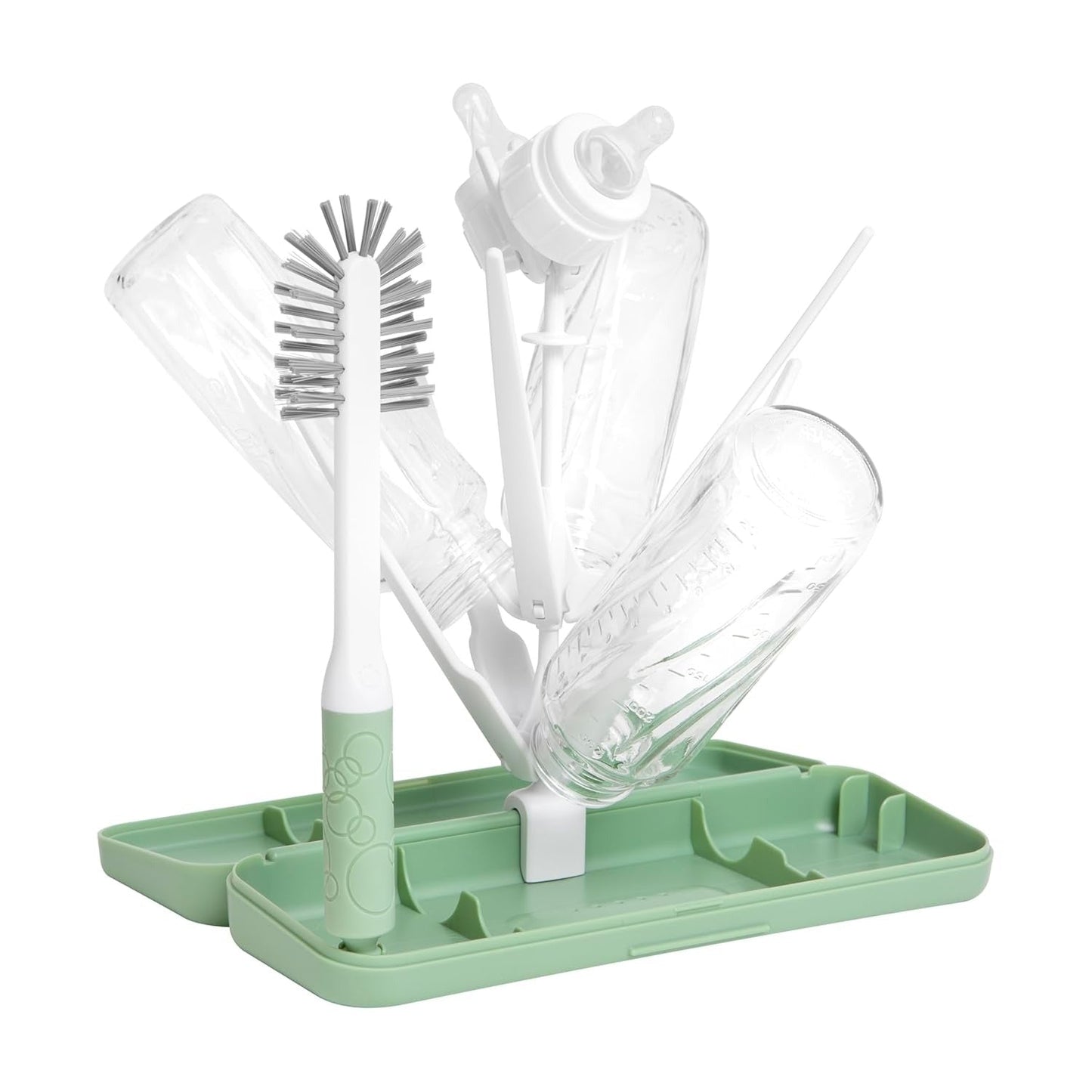 On-the-Go Drying Rack and Brush Set