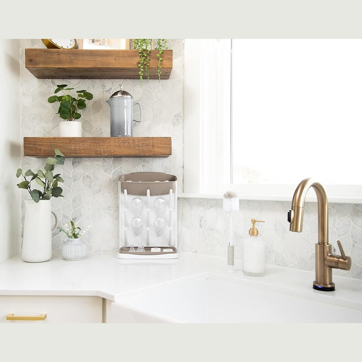 Vertical Baby Bottle Drying Rack