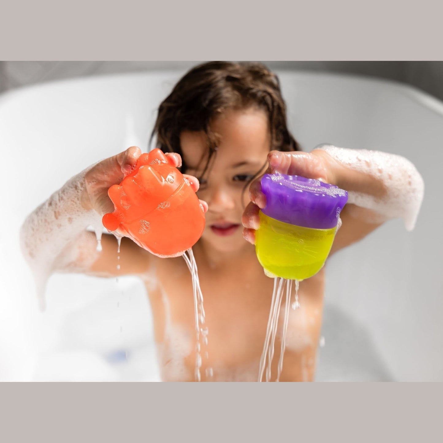 Translucent Interchangeable Bath Toys