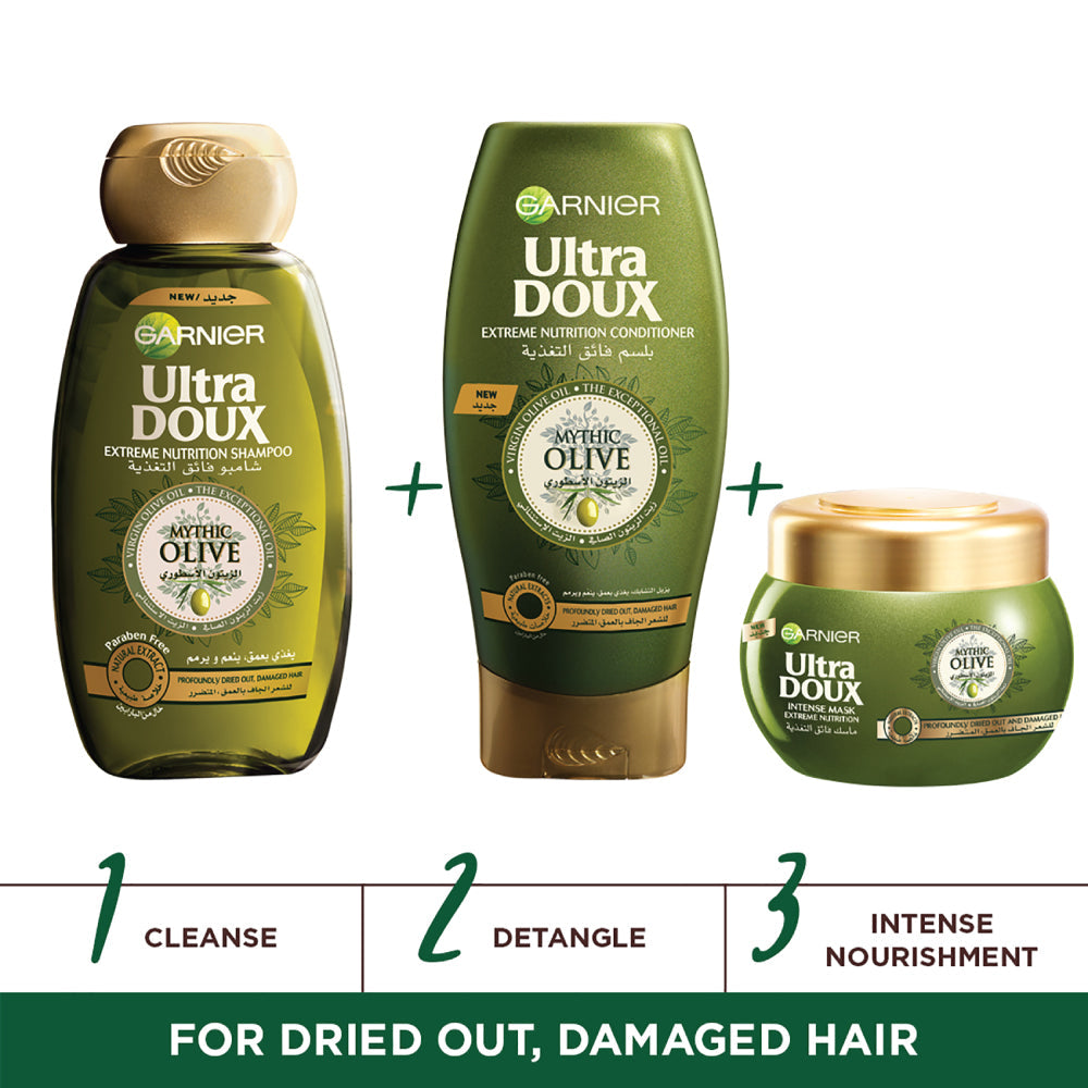 Garnier Ultra Doux Mythic Olive Conditioner - 200ml